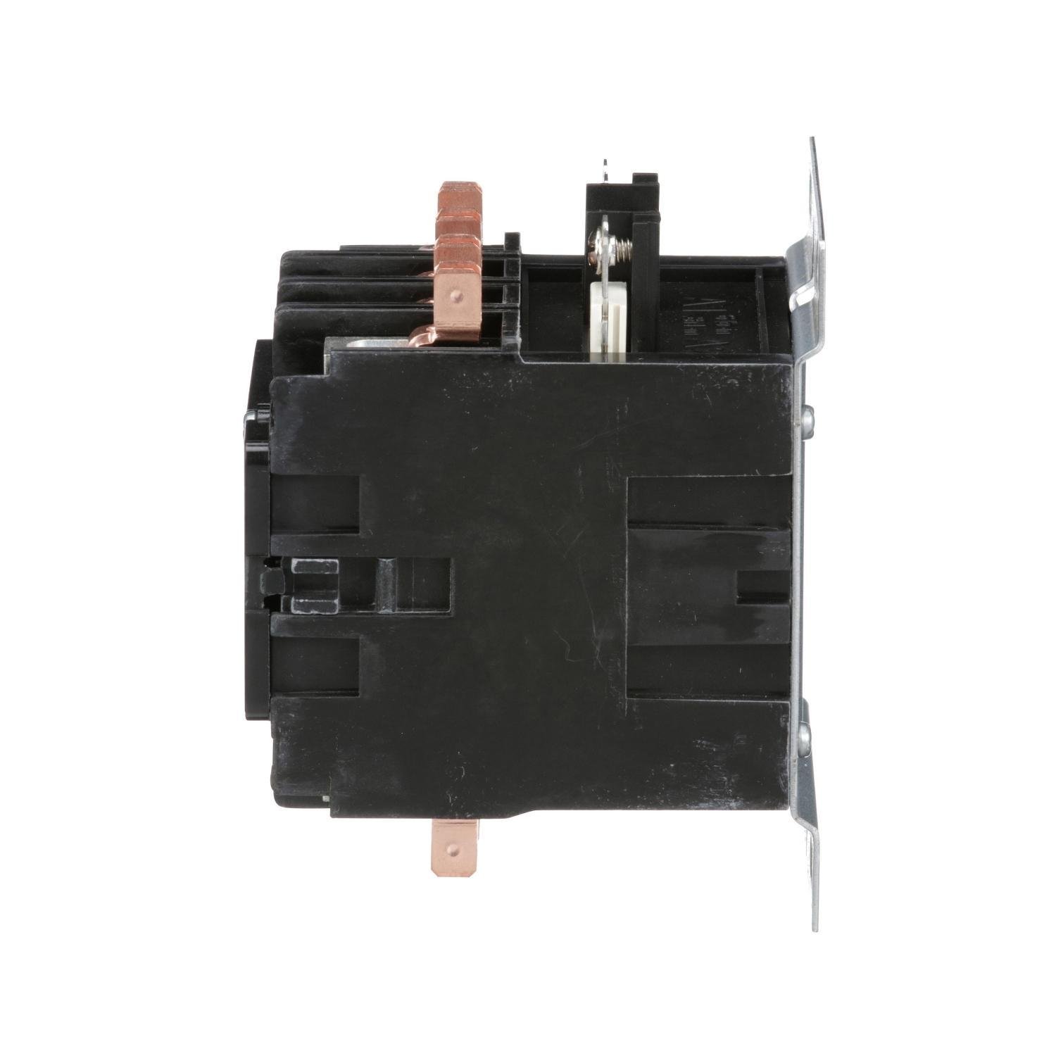 Picture of 8910DPA44V02 - Contactor, Definite Purpose, 40A, 4 pole, 25HP at 575VAC, 3 phase, 110/120VAC 50/60Hz coil, open