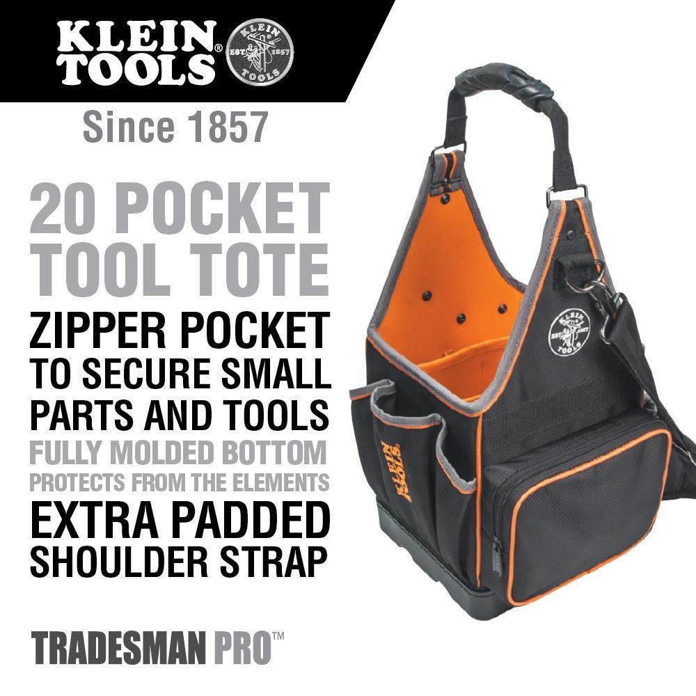 Picture of 554158-14 - Tool Bag, Tradesman Pro™ Tool Tote, 20 Pockets, 8-Inch