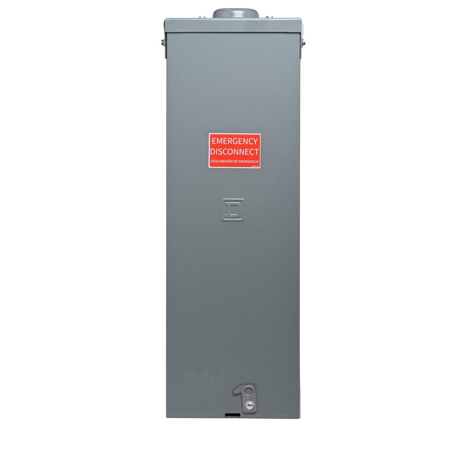 Q2200MRBE - Circuit breaker enclosure, PowerPacT Q, 200A, main breaker, 25kA AIR, NEMA 3R