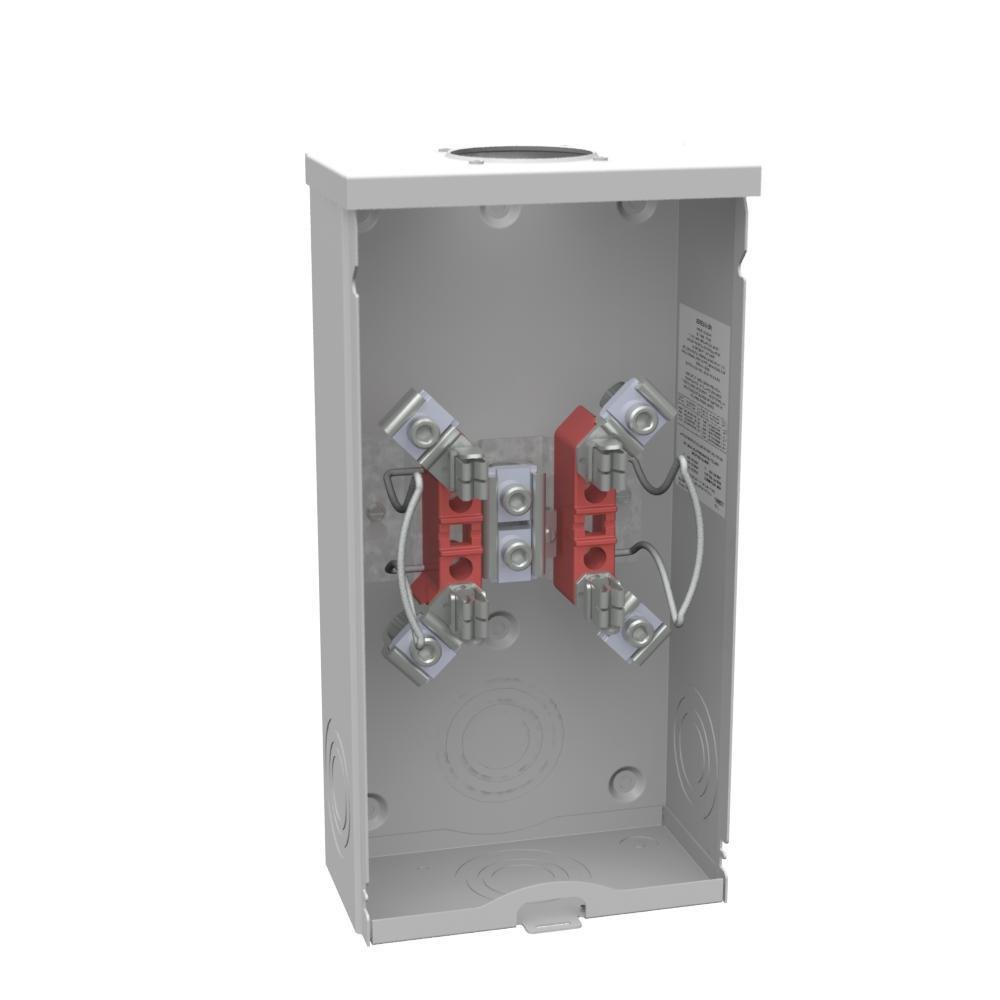 U7021-RL-TG - 4 Terminal Ringless Small Hub Open Triplex Ground Overhead