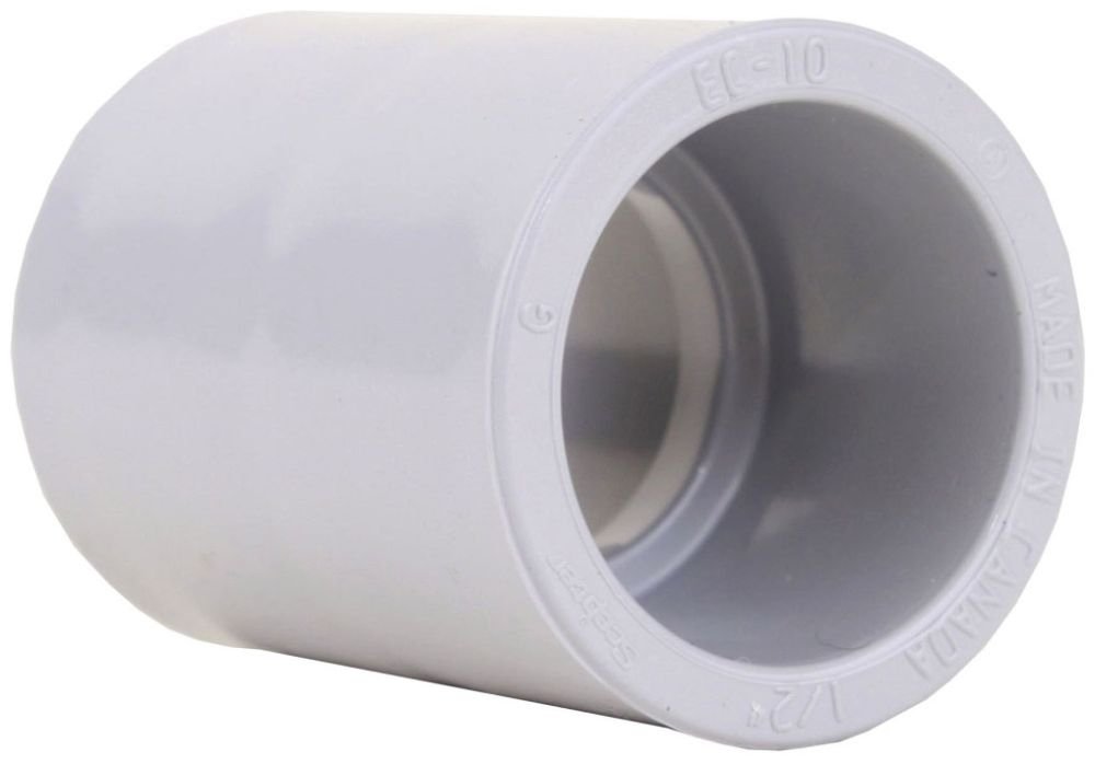 068000 - 1/2" PVC COUPLING SCEPTER/KRALOY