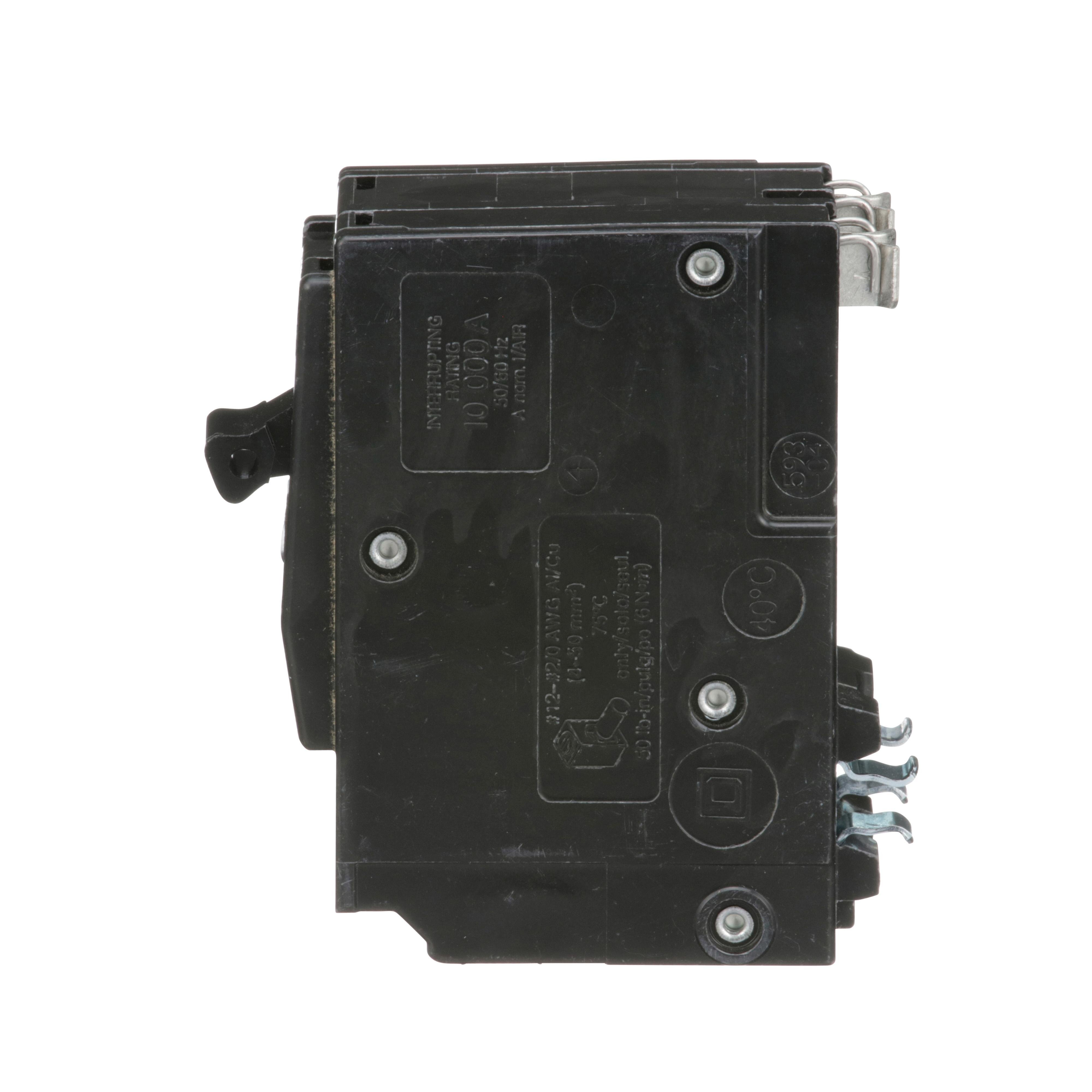 Picture of QO290 - Mini circuit breaker, QO, 90A, 2 pole, 120/240VAC, 10kA, plug in