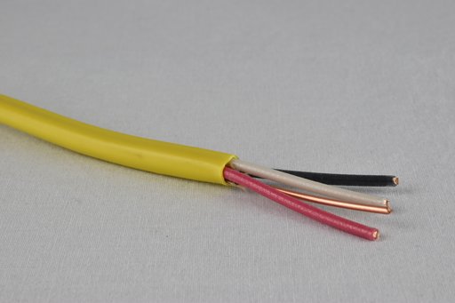 NM-B-12/3-CU-WG-50CL - NM-B - 12 AWG - 3 Conductor - Copper With Ground - 50' Coil