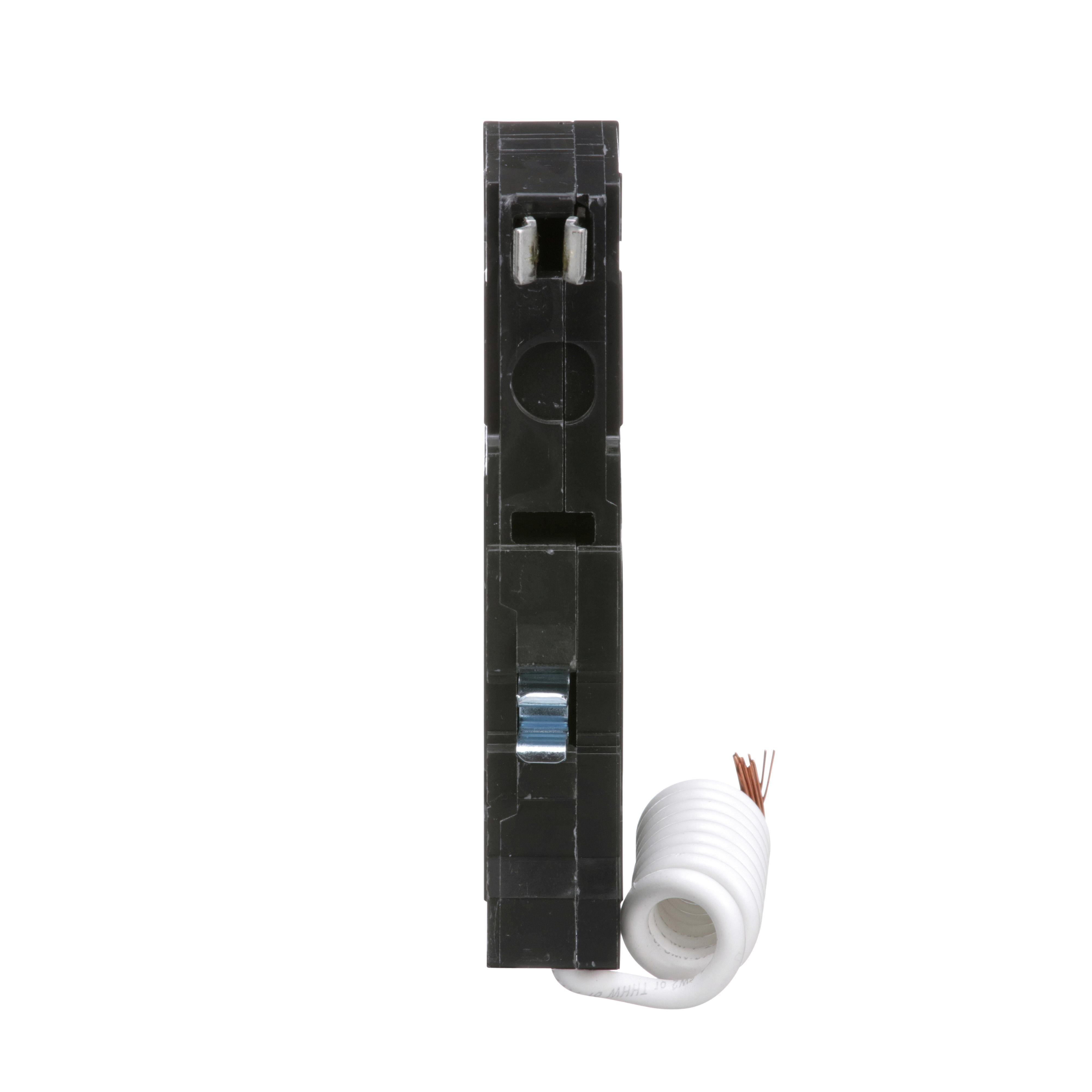 Picture of QO120EPD - [TAA] Mini circuit breaker, QO, 20A, 1 pole, 120VAC, 10kA, plug in, 30mA grd fault B
