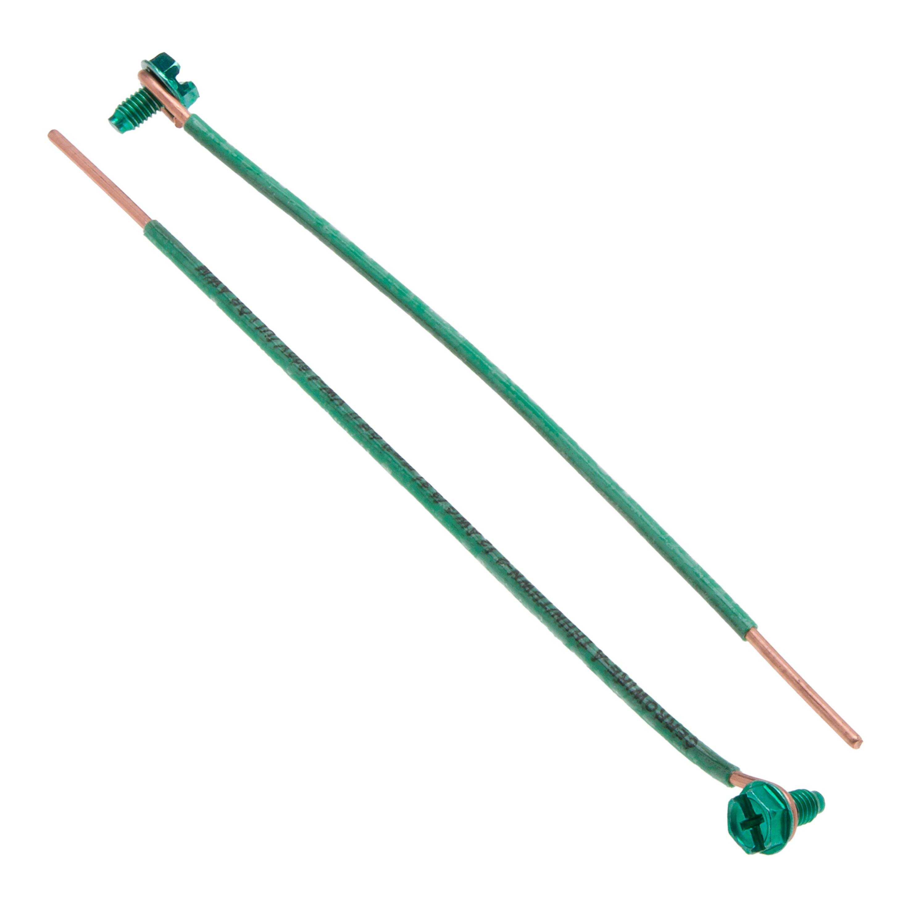 Picture of PT40BULK - Metallics PT40BULK No.12 Wire Grounding Pigtails USA Made -Wire Only