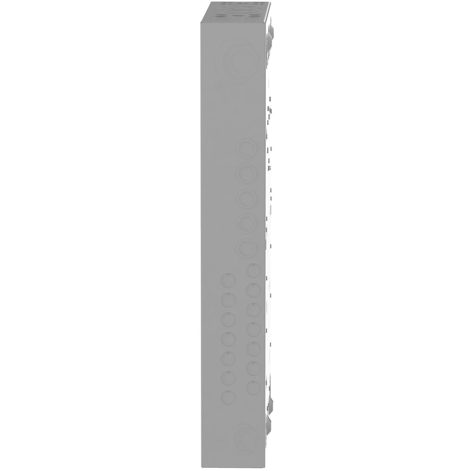 Picture of QO132M100P - Load center, QO, 1 phase, 32 spaces, 38 circuits, 100A convertible main breaker, PoN, NEMA1