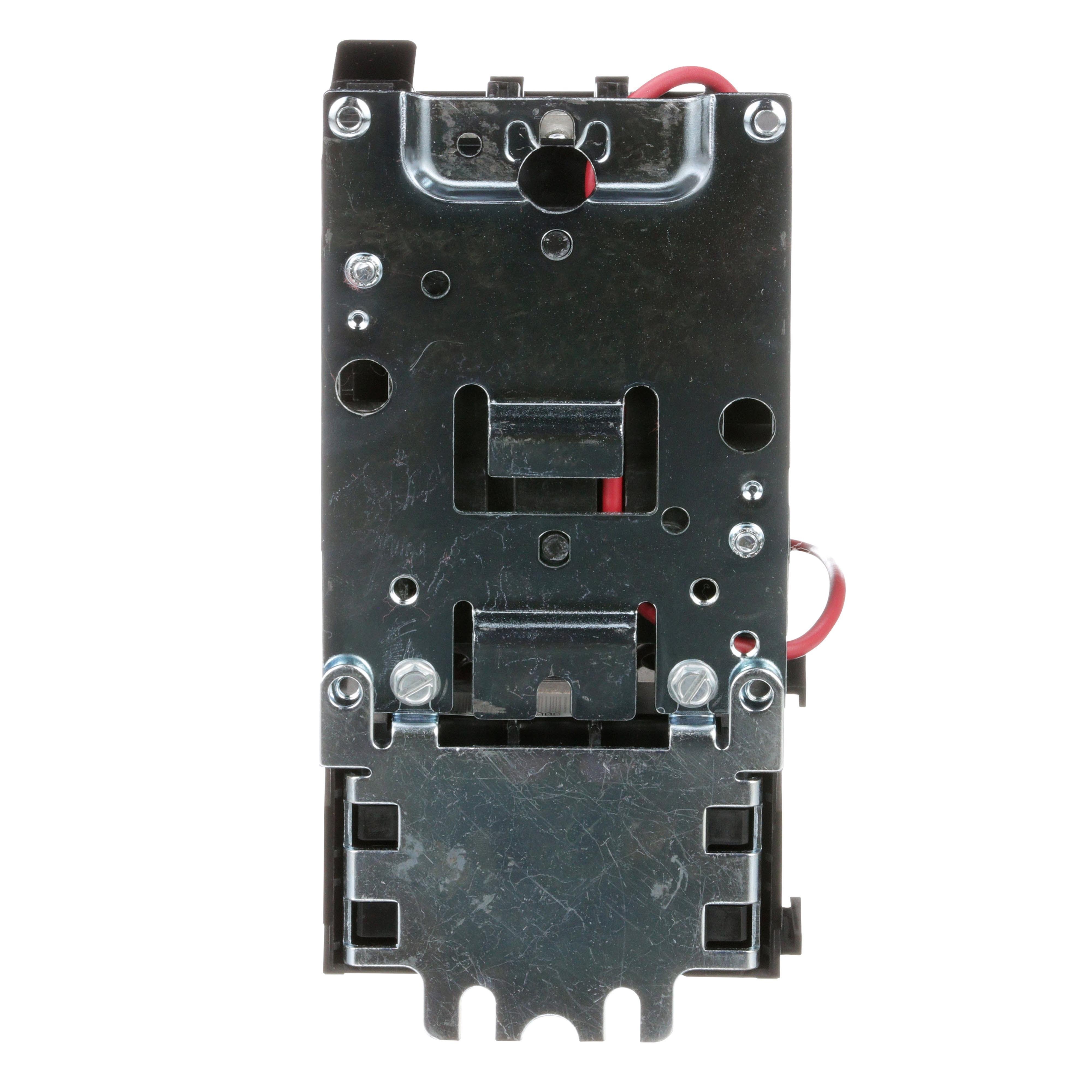 Picture of 8536SAO12V02H30S - NEMA motor starter, Type S, nonreversing, Size 00, 9A, 2HP at 460VAC, up to 100kA SCCR, 3 phase, 3 pole, Motor Logic, 120VAC coil, open [TAA]