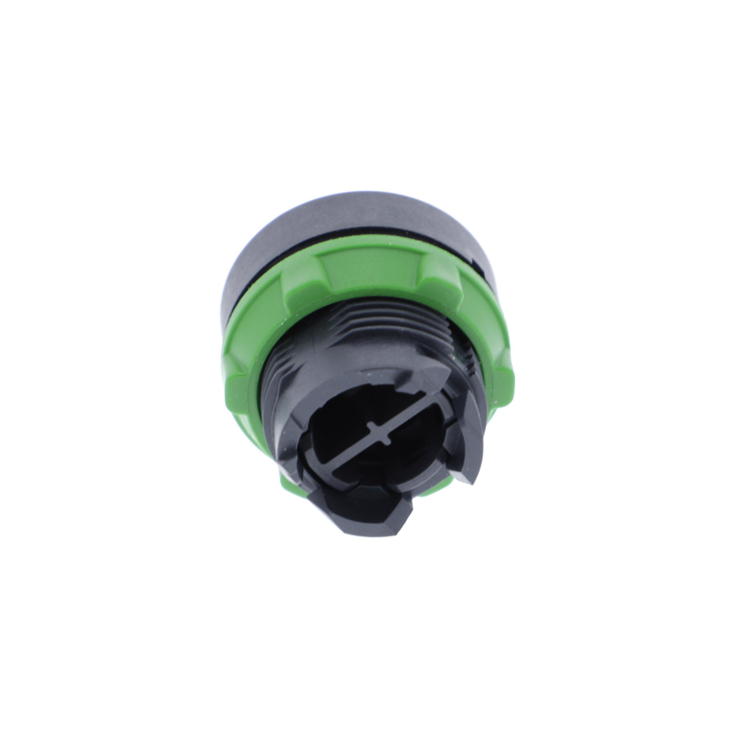 Picture of ZB5AA4 - Head for non illuminated push button, Harmony XB5, plastic, flush, red, 22mm, spring return, unmarked