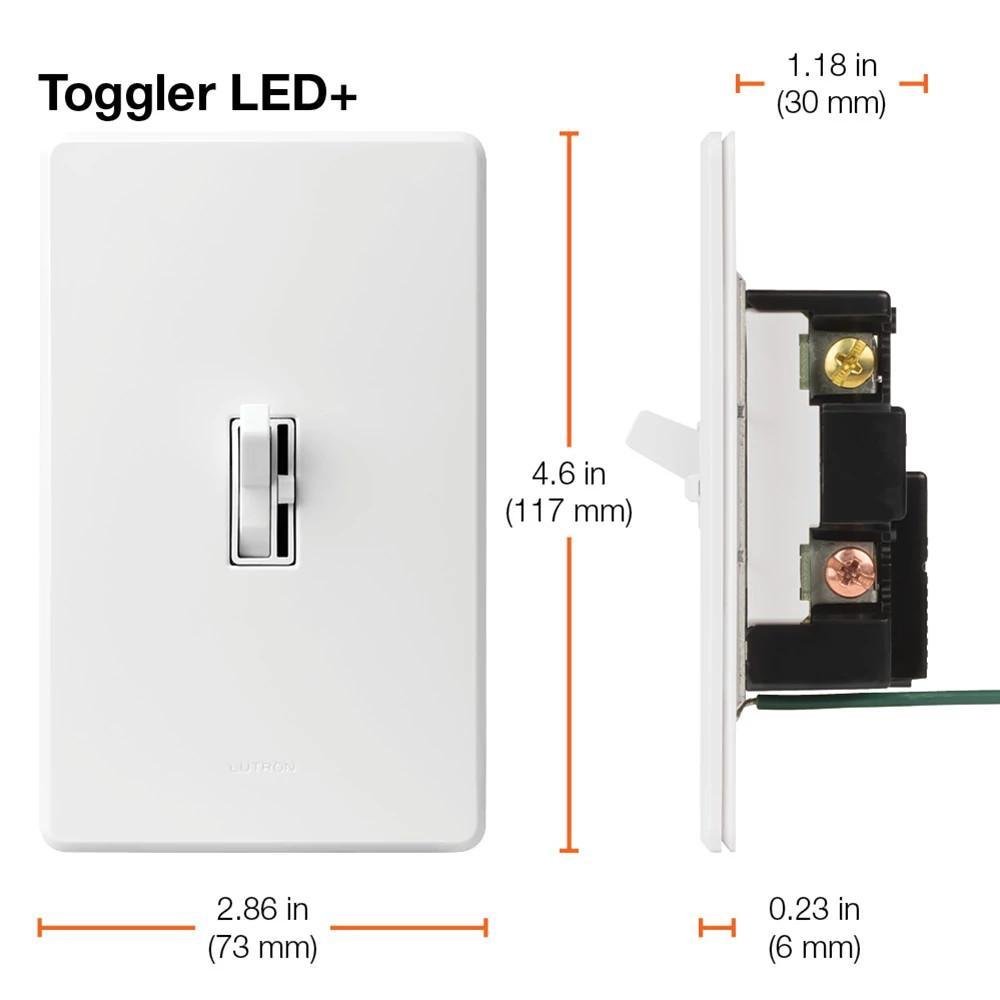 Picture of AYCL-153P-WH - Ariadni Dimmer Switch, White