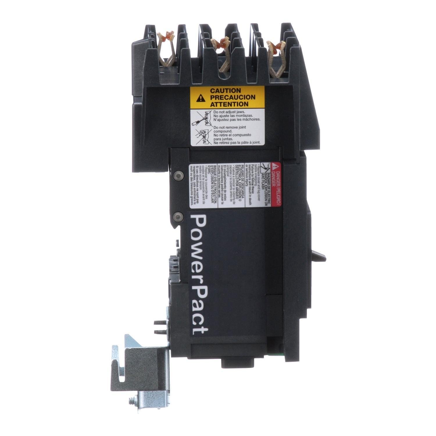 Picture of BJA36030 - Circuit breaker, PowerPacT B, 30A, 3 pole, 600Y/347VAC, 25kA, I-Line, thermal magnetic, 80%, ABC