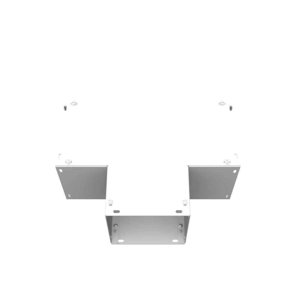 Picture of 66GT - Wireway Tee Type 1 6x6 Screw Cover ANSI 61 Gray Steel