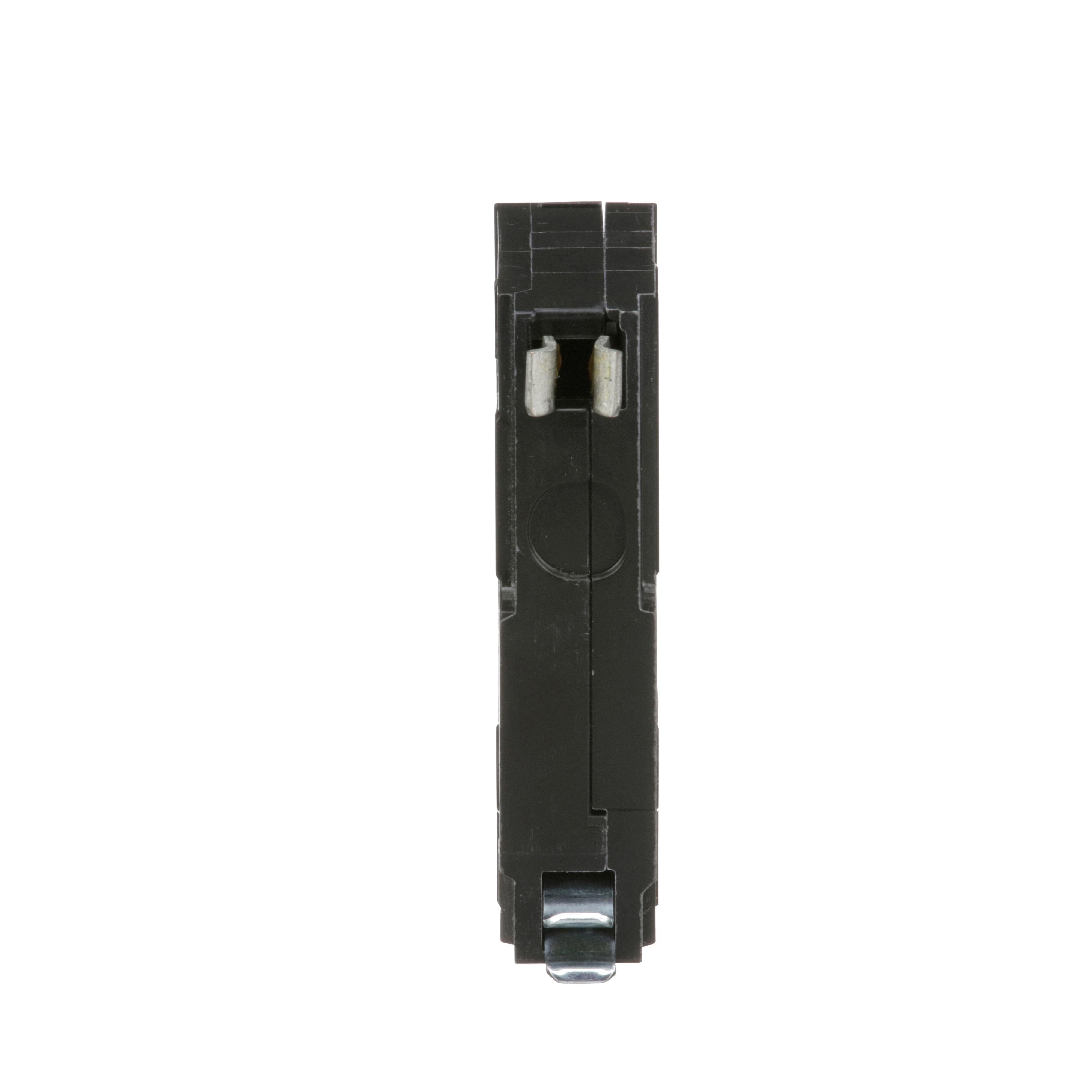 Picture of QO120HM - Mini circuit breaker, QO, 20A, 1 pole, 120VAC, 10kA, plug in, high magnetic