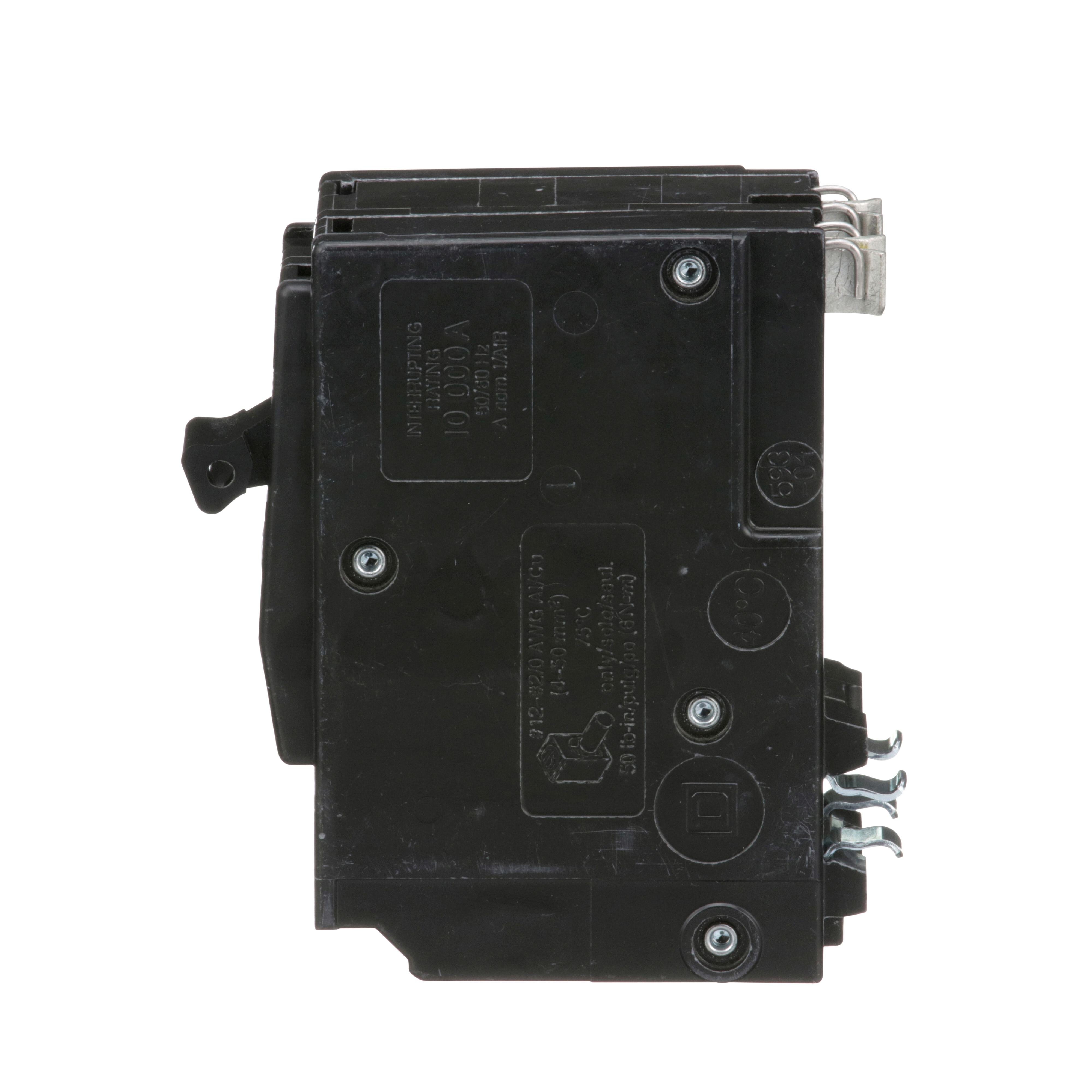 Picture of QO2125 - Mini circuit breaker, QO, 125A, 2 pole, 120/240VAC, 10kA, plug in