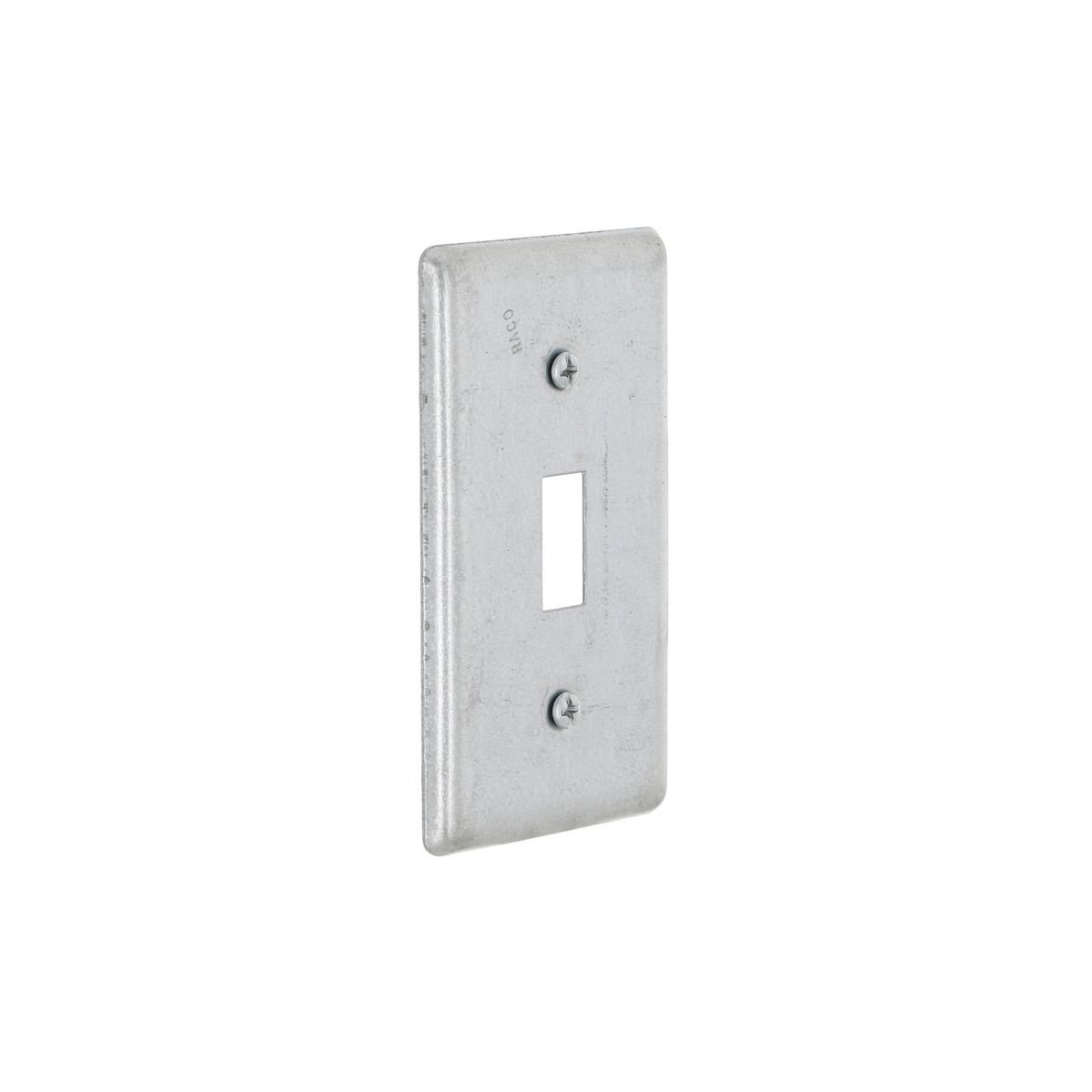 865 - 4 in. x 2 in. Handy Box Cover, Toggle Switch