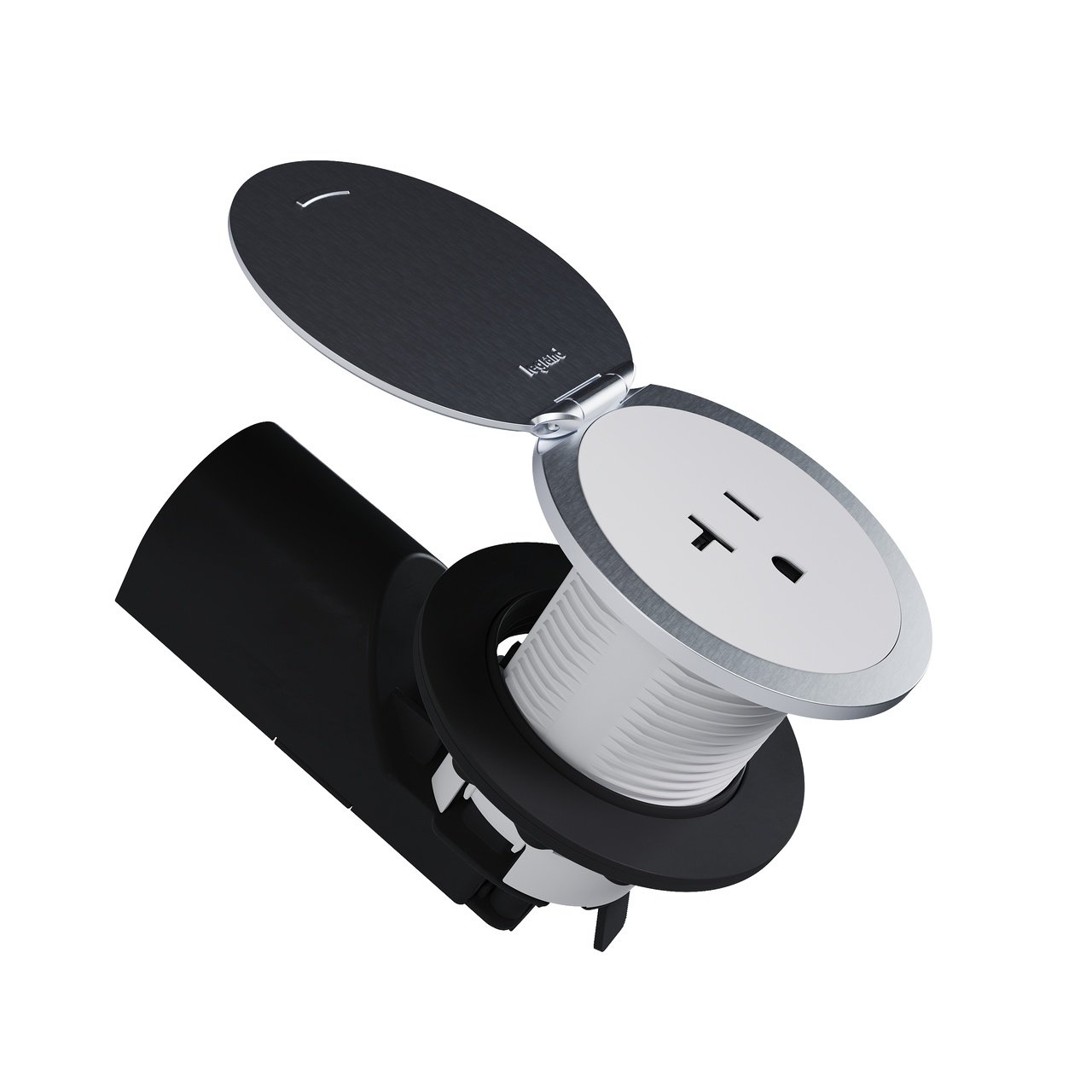 Picture of PAS CP498LSS, Stainless Steel Kitchen Countertop Outlet Lid