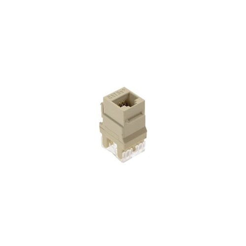 WP3450-LA - Category 5e RJ45 Keystone Connector, Light Almond