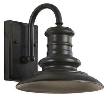 OL8600RSZ - Redding Station, Small Outdoor Wall Lantern, Bronze, 1 Bulb