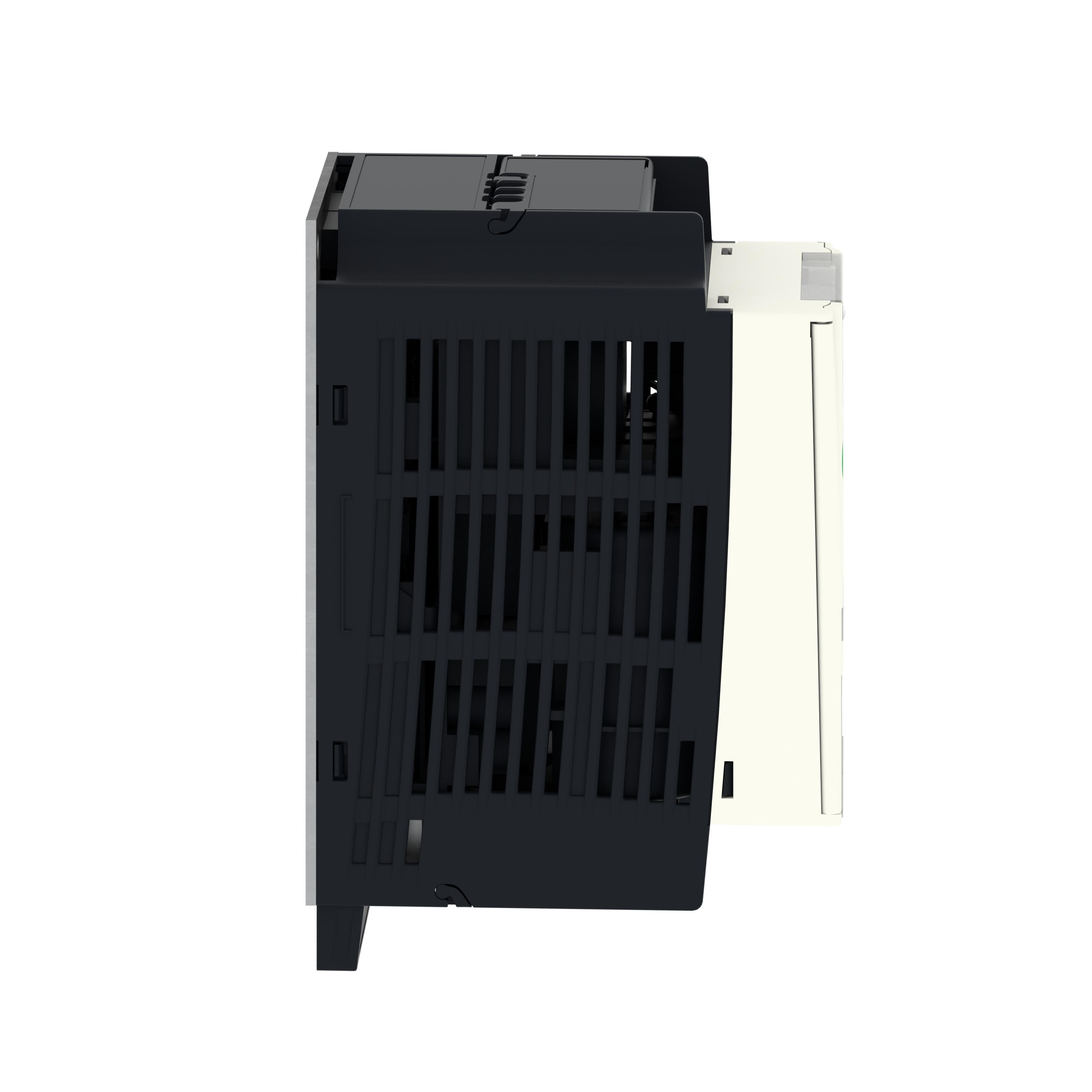 Picture of ATV12P075M2 - variable speed drive, Altivar 12, 0.75kW, 1hp, 200 to 240V, 1 phase, on base plate