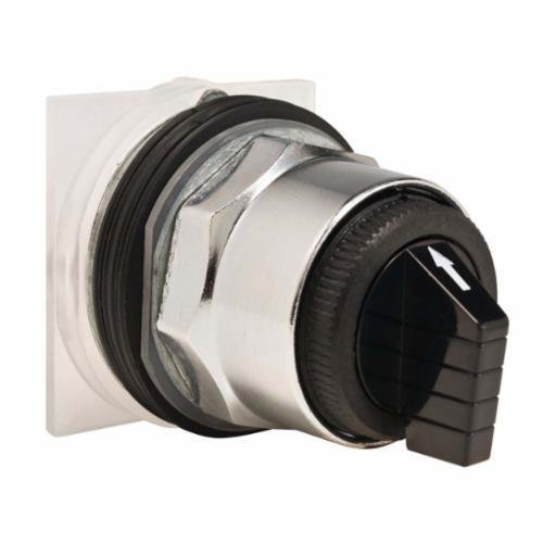 Picture of 9001KS42B - 30mm Push Button, Type K, selector switch, 3 position, B cam, black knob