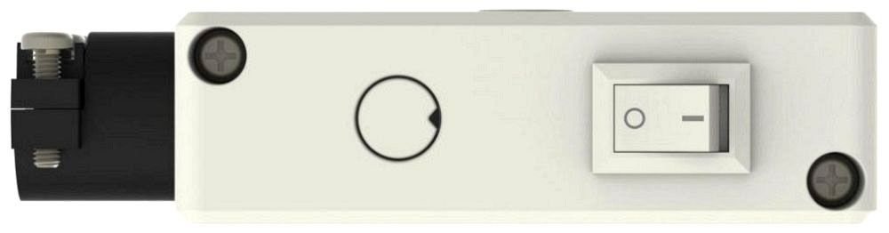 63-314 - Switched Junction Box - Low Profile - For Thread LED Products - White Finish