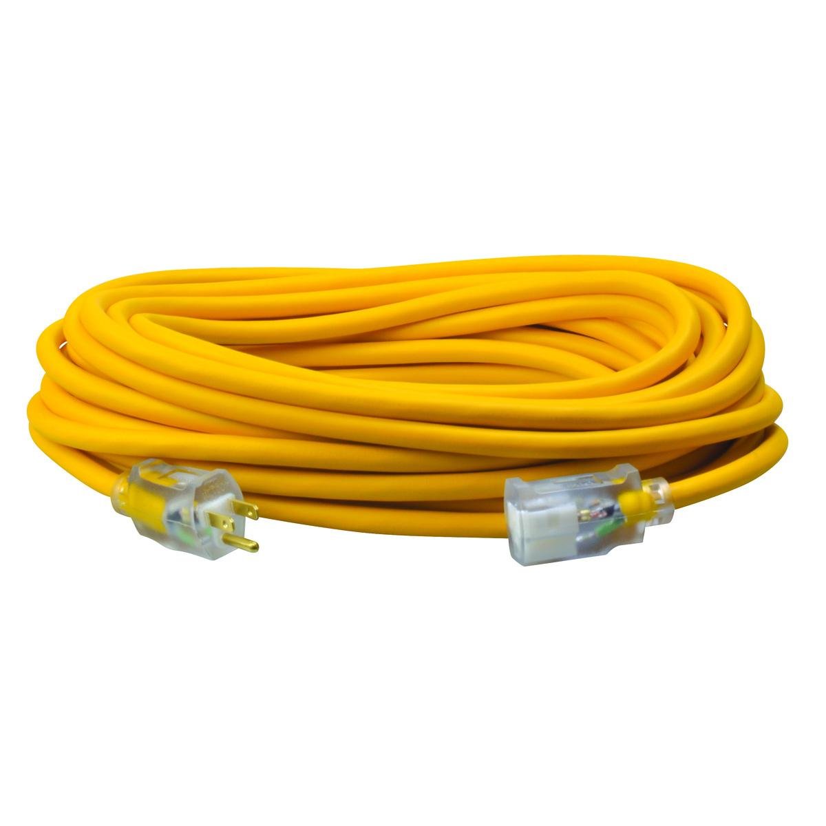 Picture of 16880002 - Polar/Solar 1688SW0002 12/3 Heavy-Duty 15-Amp SJEOOW Cold Weather Extension Cord, 50-Feet