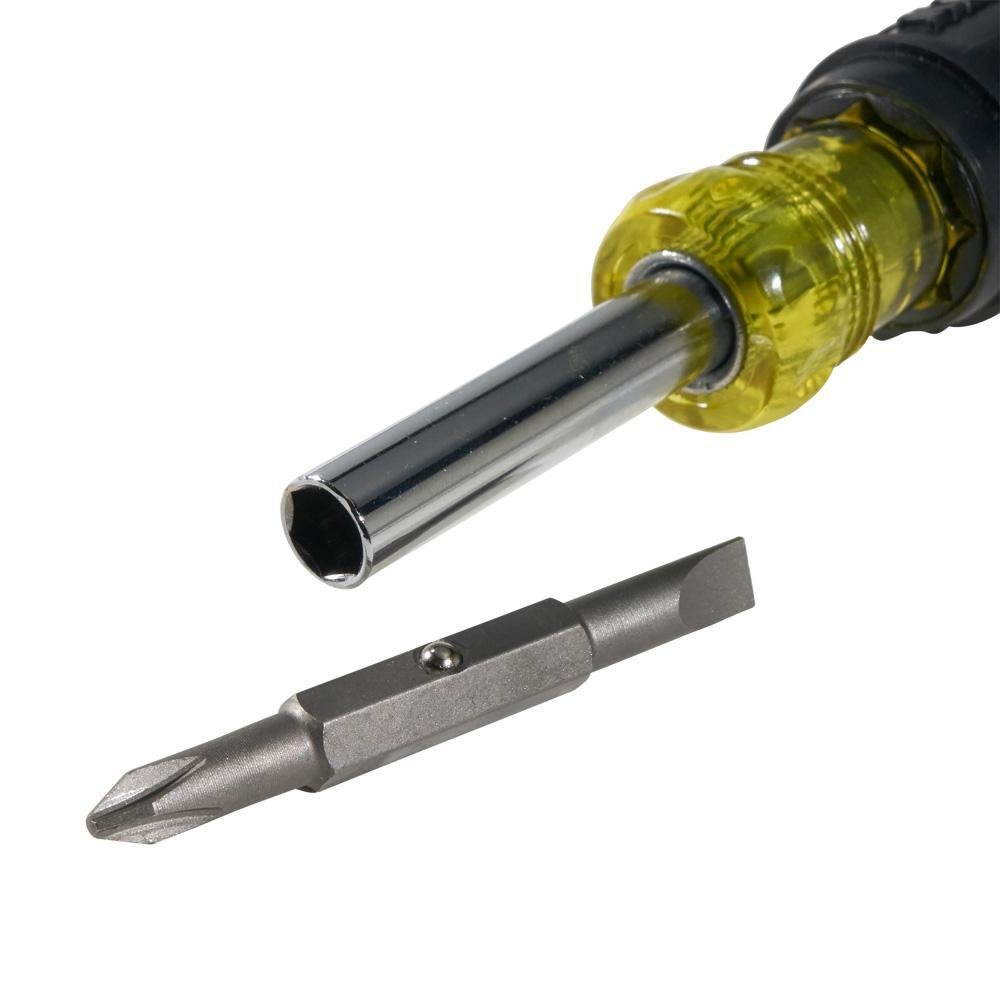 Picture of 32476 - Multi-Bit Screwdriver / Nut Driver, 5-in-1, Phillips, Slotted Bits