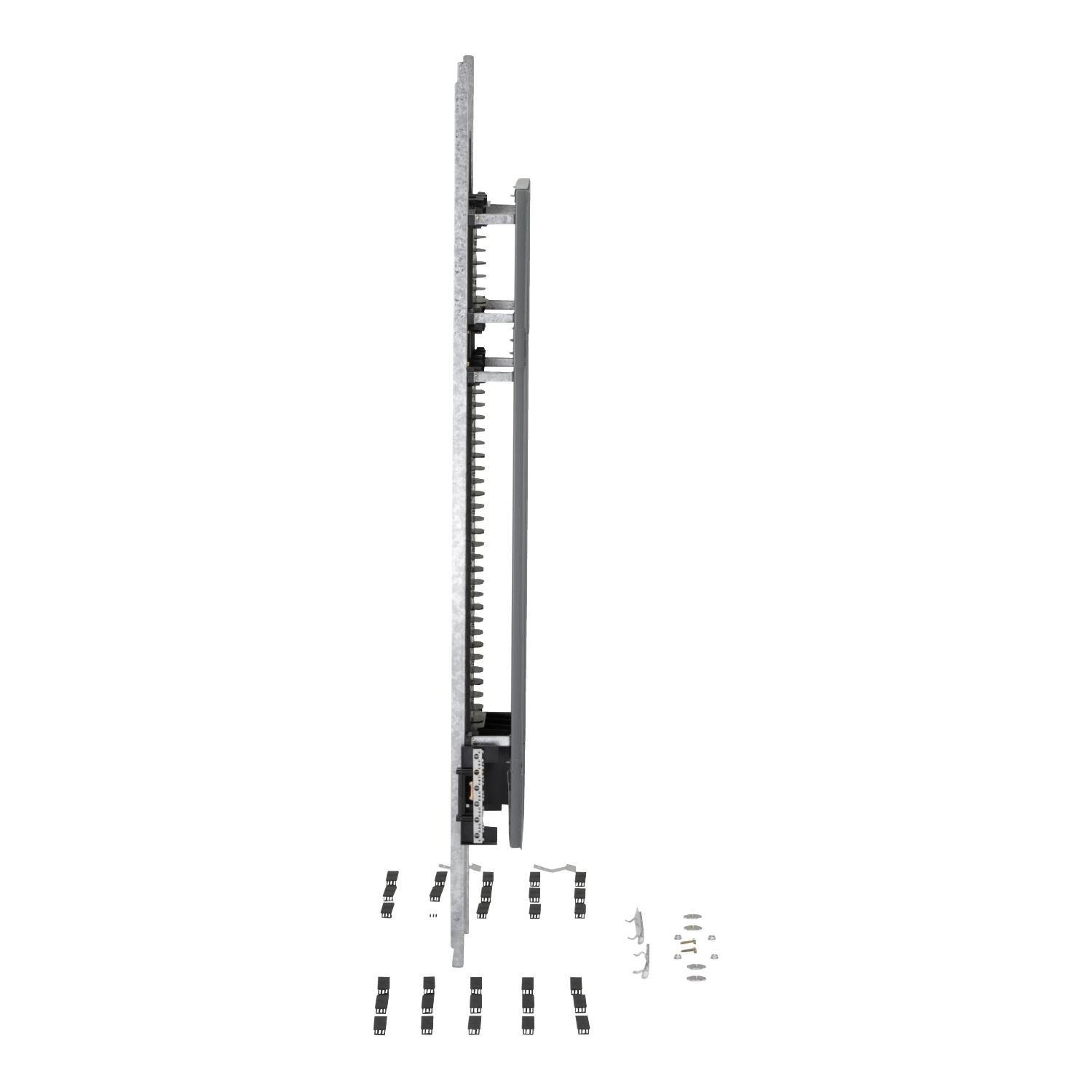 NF466L4C - Panelboard interior, NF, main lugs, 400A, Cu bus, 66 pole spaces, 3 phase, 4 wire, 600Y/347VAC max