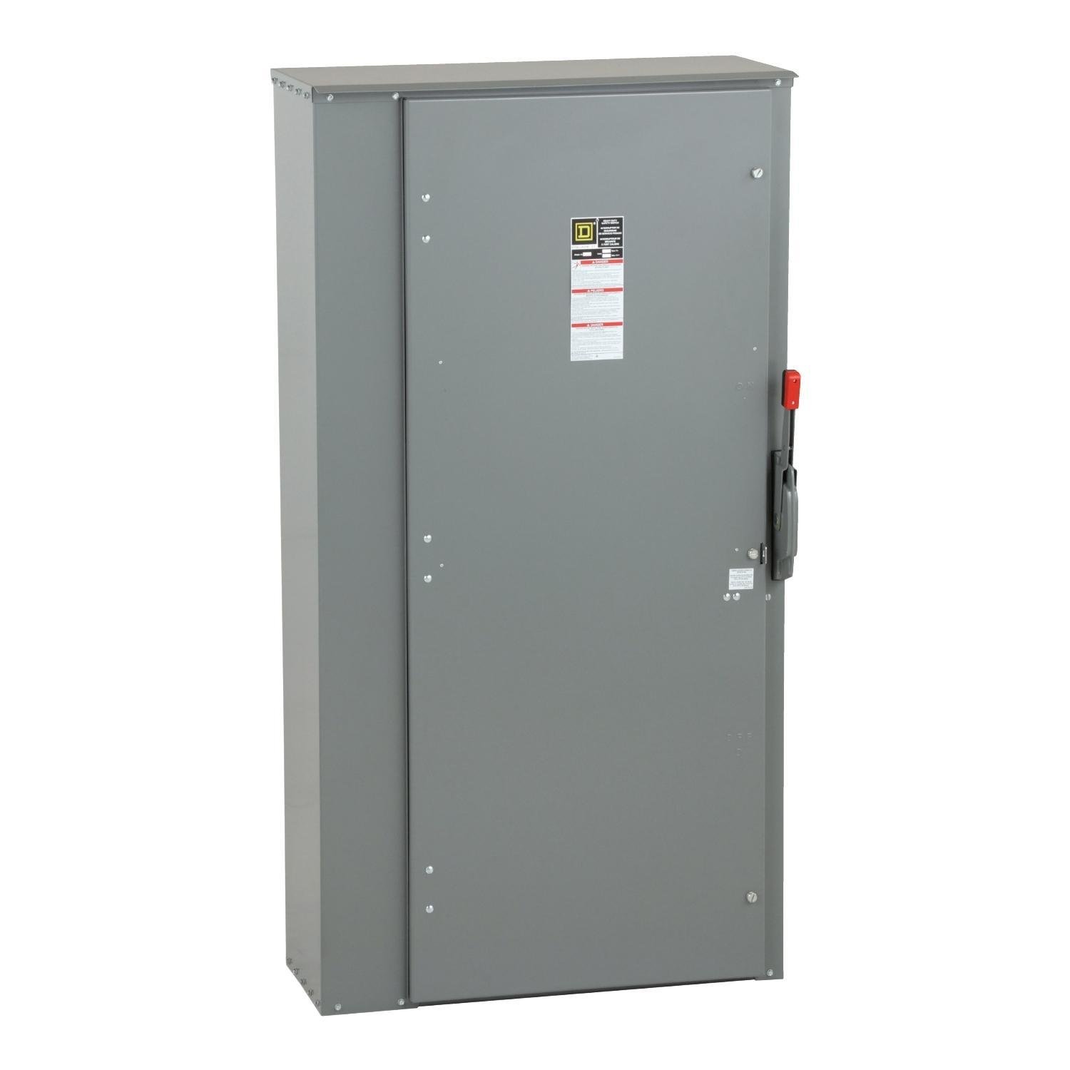 Picture of HU367R - Safety switch, heavy duty, non fusible, 800A, 3 wire, 3 pole, 500HP, 600V AC/DC, NEMA 3R