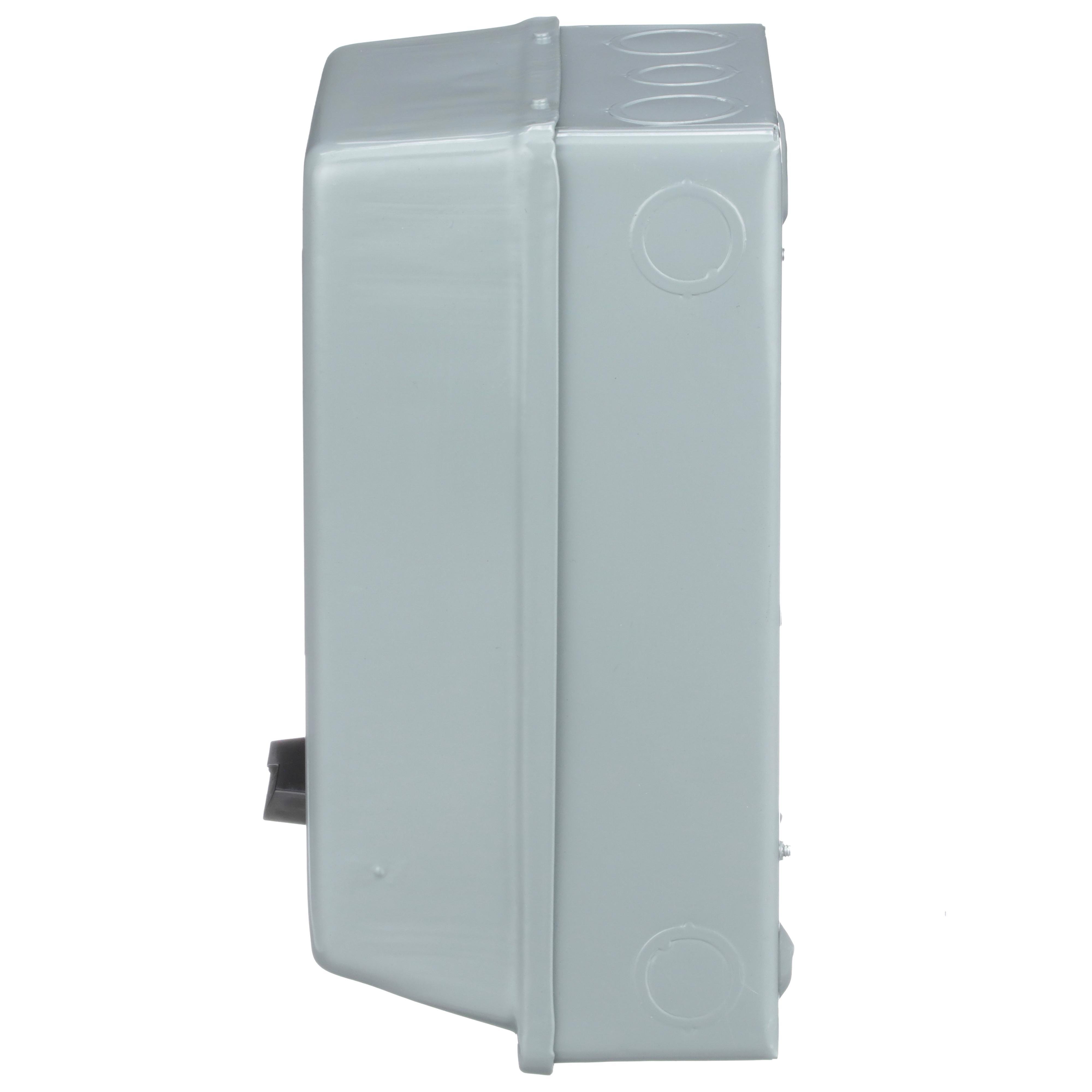 Picture of 8536SCG2V03 - NEMA Motor Starter, Type S, nonreversing, Size 1P, 36A, 5 HP at 230 VAC, 5 kA SCCR, 1 phase, 2 pole, melting alloy, 240 VAC coil, NEMA 1 [TAA]