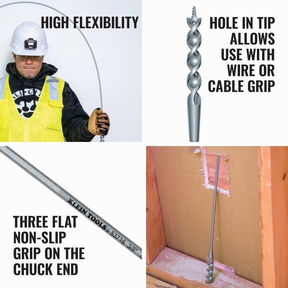 Picture of 53719 - Flex Bit Auger with Screw Point, 3/4 x 54-Inch