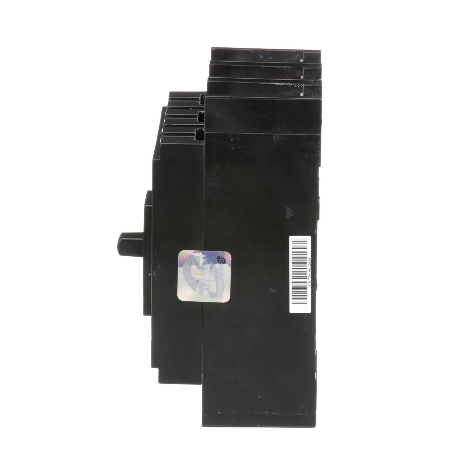 Picture of QDL32125 - Circuit breaker, PowerPacT Q, 125A, 3 pole, 240VAC, 25kA, lugs, thermal magnetic, 80%
