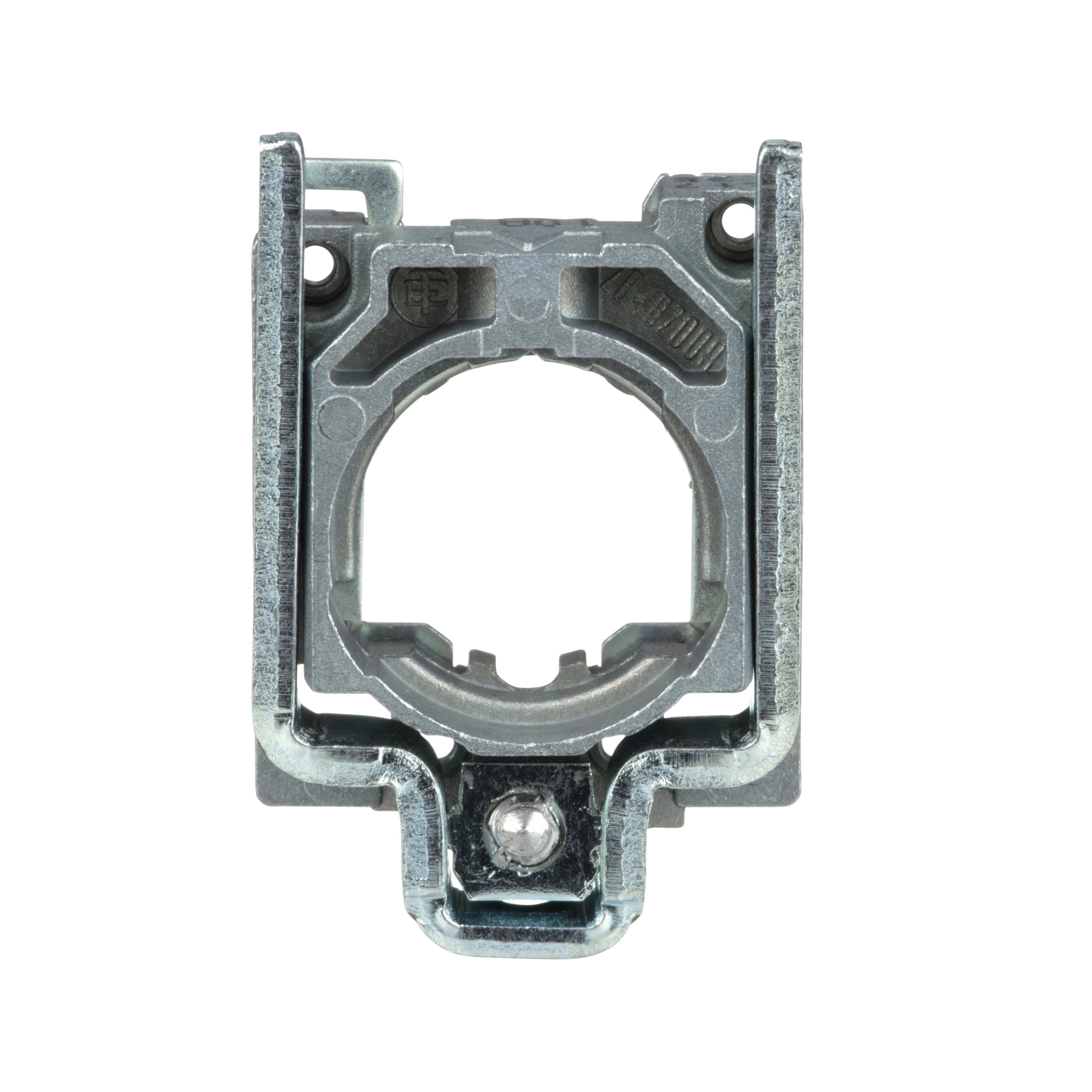 Picture of ZB4BZ009 - Harmony, 22mm Push Button, XB4B operators, metal mounting collar for electrical blocks