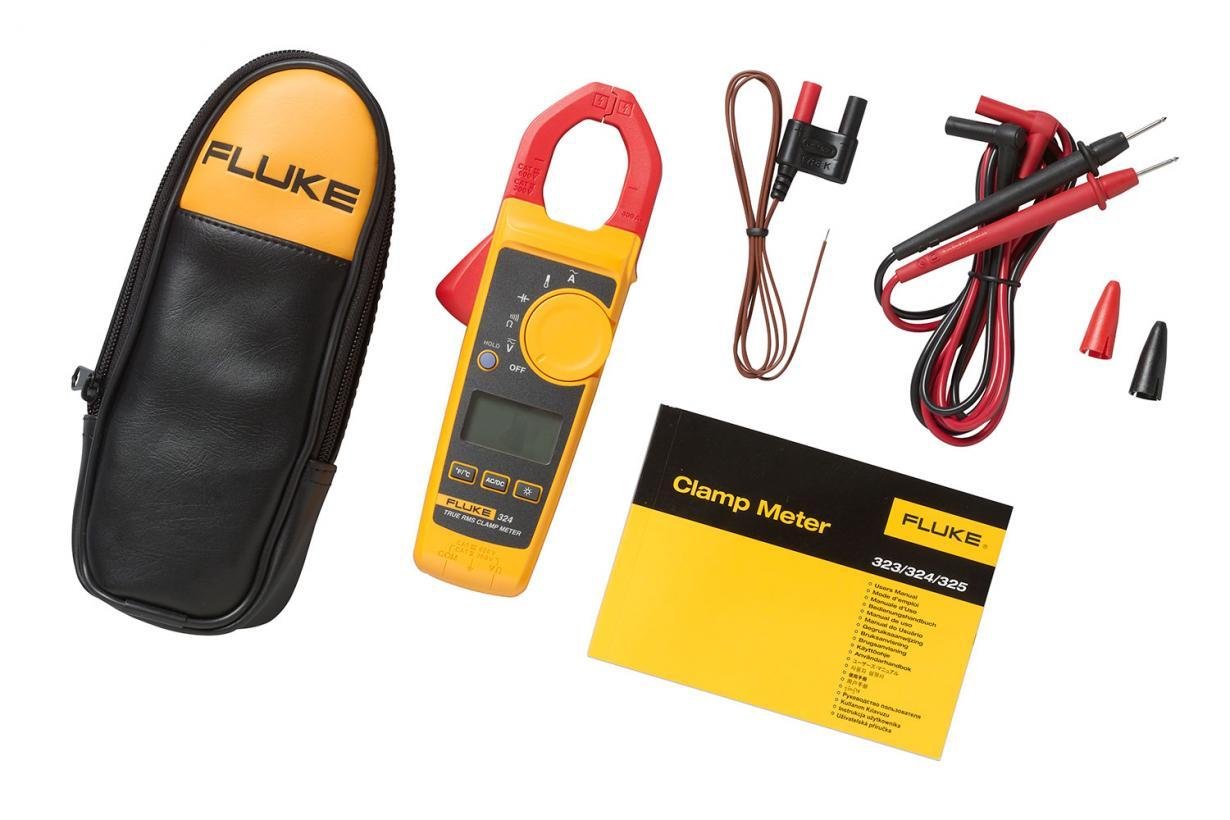 Picture of FLUKE 324 - Fluke 324 True-RMS Clamp Meter with Temperature & Capacitance Fluke 324