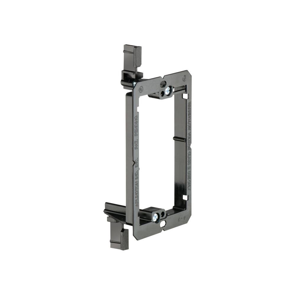 LV1 - Low Voltage mounting bracket, single gang for installation on existing construction for class 2 wiring only.