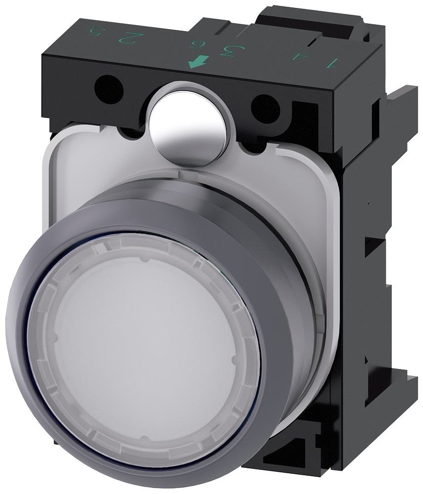 9001SKRU3 - PUSHBUTTON 600VAC 10AMP 30MM SKYP +OPTIO