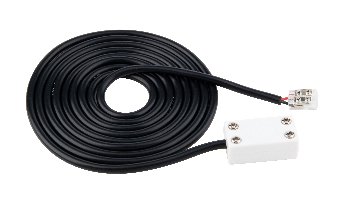 T24-BS-EX2-144-BK - Basics & Gemini Black Power Extension Cable Black