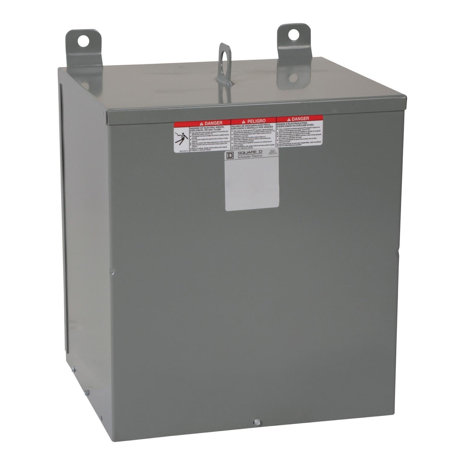 Picture of 15S40F - Transformer, dry type, encapsulated, 15kVA, 1 phase, 480V primary, 120/240V secondary, 15B, 115C rise [TAA]
