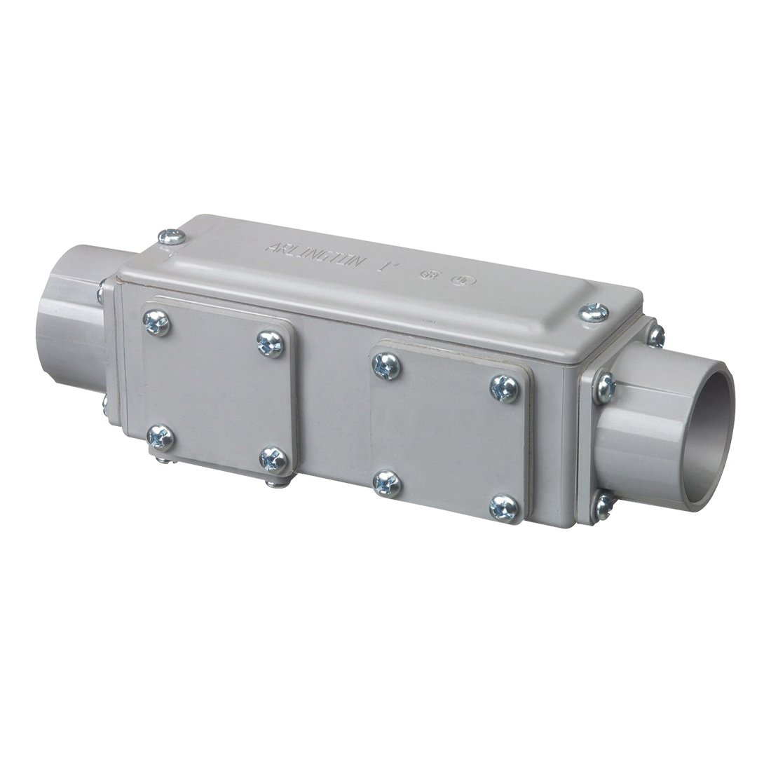 Picture of 934NM - Non-Metallic. five conduit bodies in one. Ships as an LB but converts to a T, LL, LR, or C. Trade Size 1-1/2"