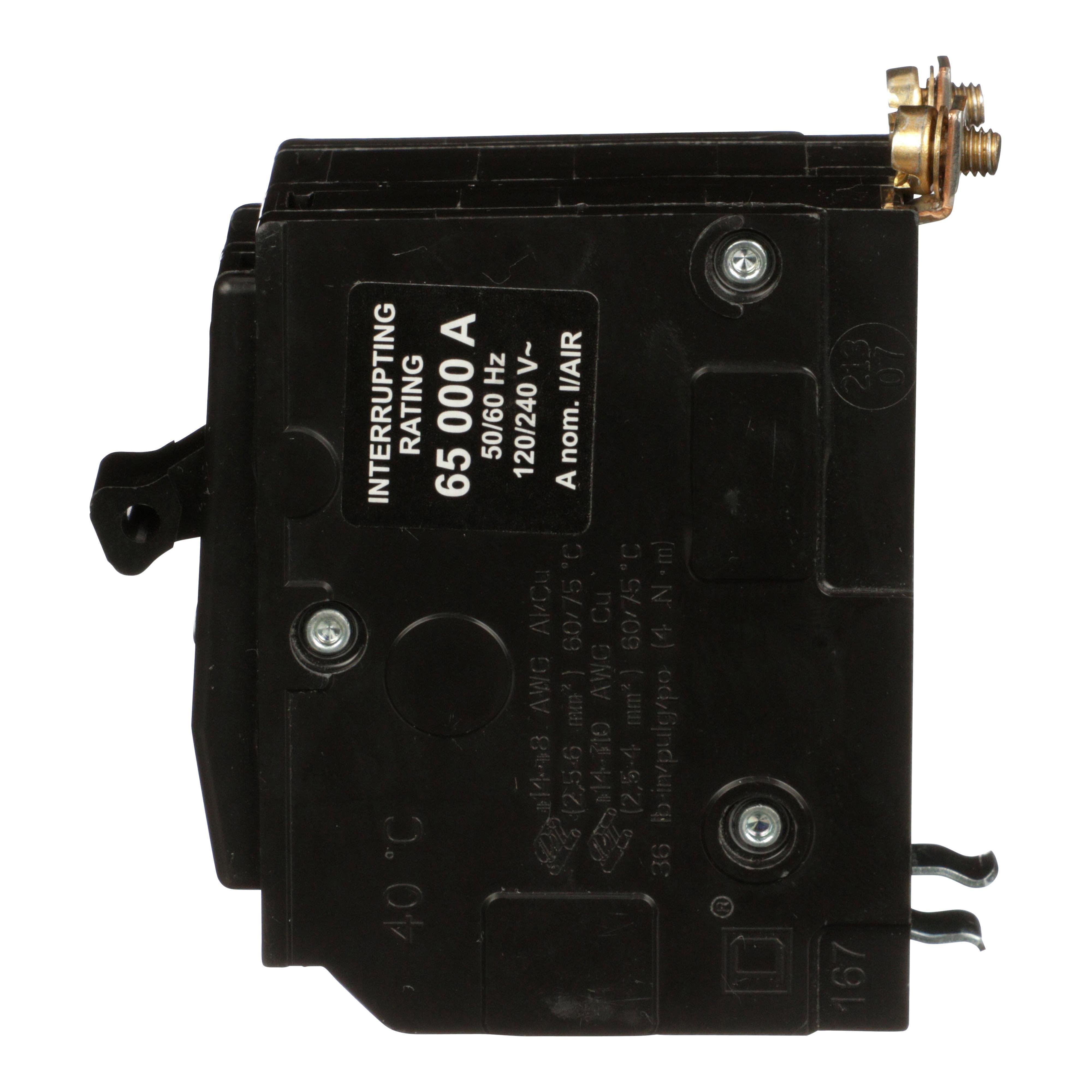 Picture of QHB230 - Mini circuit breaker, QO, 30A, 2 pole, 120/240VAC, 65kA, bolt on