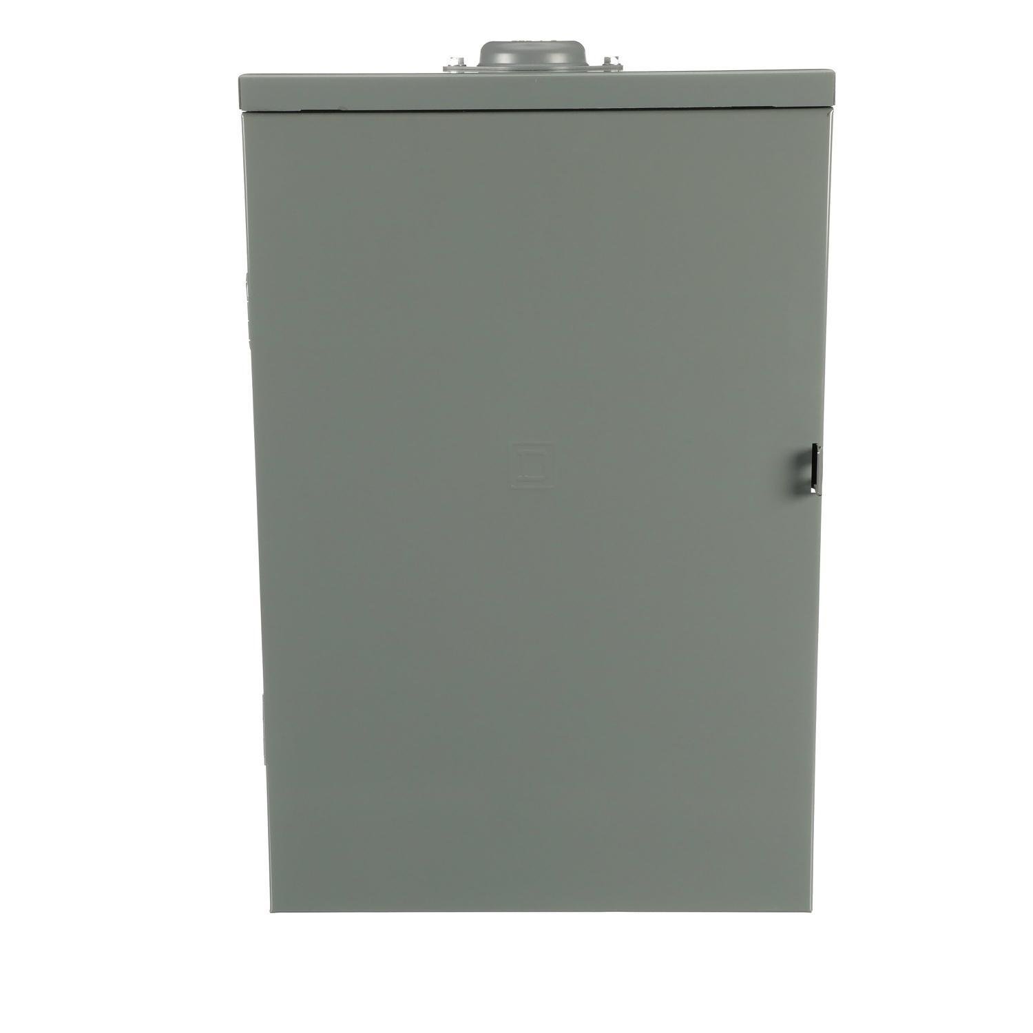 QO124M100PRB - Load center, QO, 1 phase, 24 spaces, 34 circuits, 100A convertible main breaker, PoN, NEMA3R