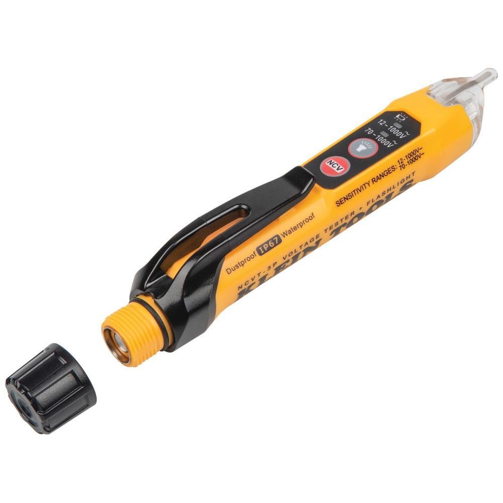 NCVT3P - Dual Range Non-Contact Voltage Tester with Flashlight, 12 - 1000V AC