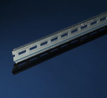 OMEGA-3AF - 15m Deep Slotted Din Rail, 6 Feet