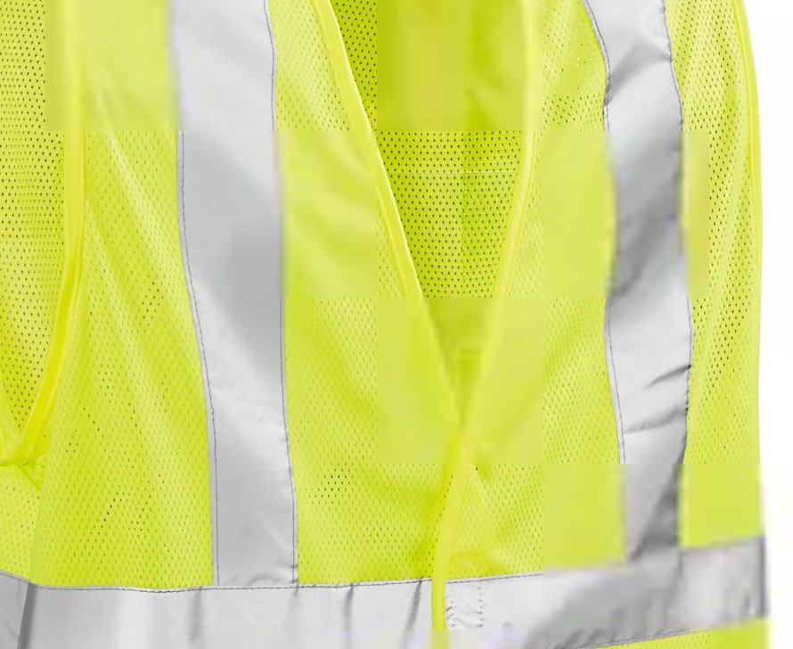 SP-SV15-L - Lime Green Safety Vest, Large