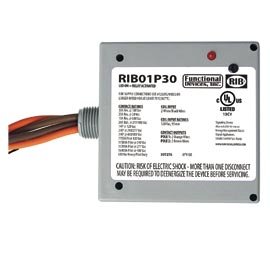 RIB01P30 - Enclosed Relay 30Amp DPST 120VAC
