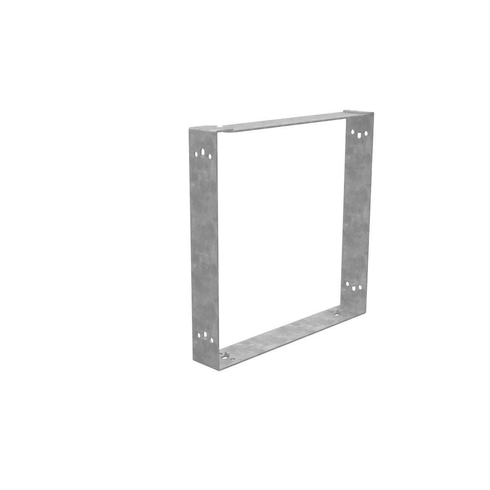Picture of 88GC - Wireway Connector Non UL Listed 8x8 Wireway Hinge And Screw Cover ANSI 61 Gray Steel
