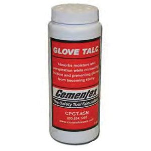 CPGT-6SB - Cementex CPGT-6SB Glove Talc for Insulating Gloves, 6-oz Bottle