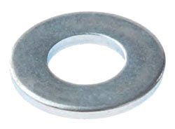 SAE38J - SAE Flat Washer, 3/8 Inch, Steel, Zinc