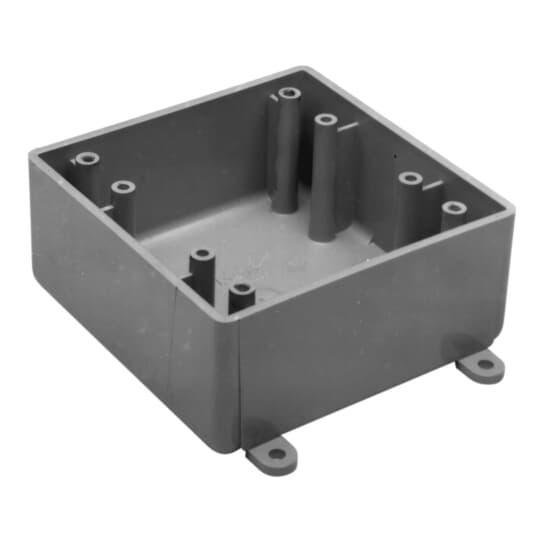 Carlon E9802 Double Gang Blank Fs Box With Mount