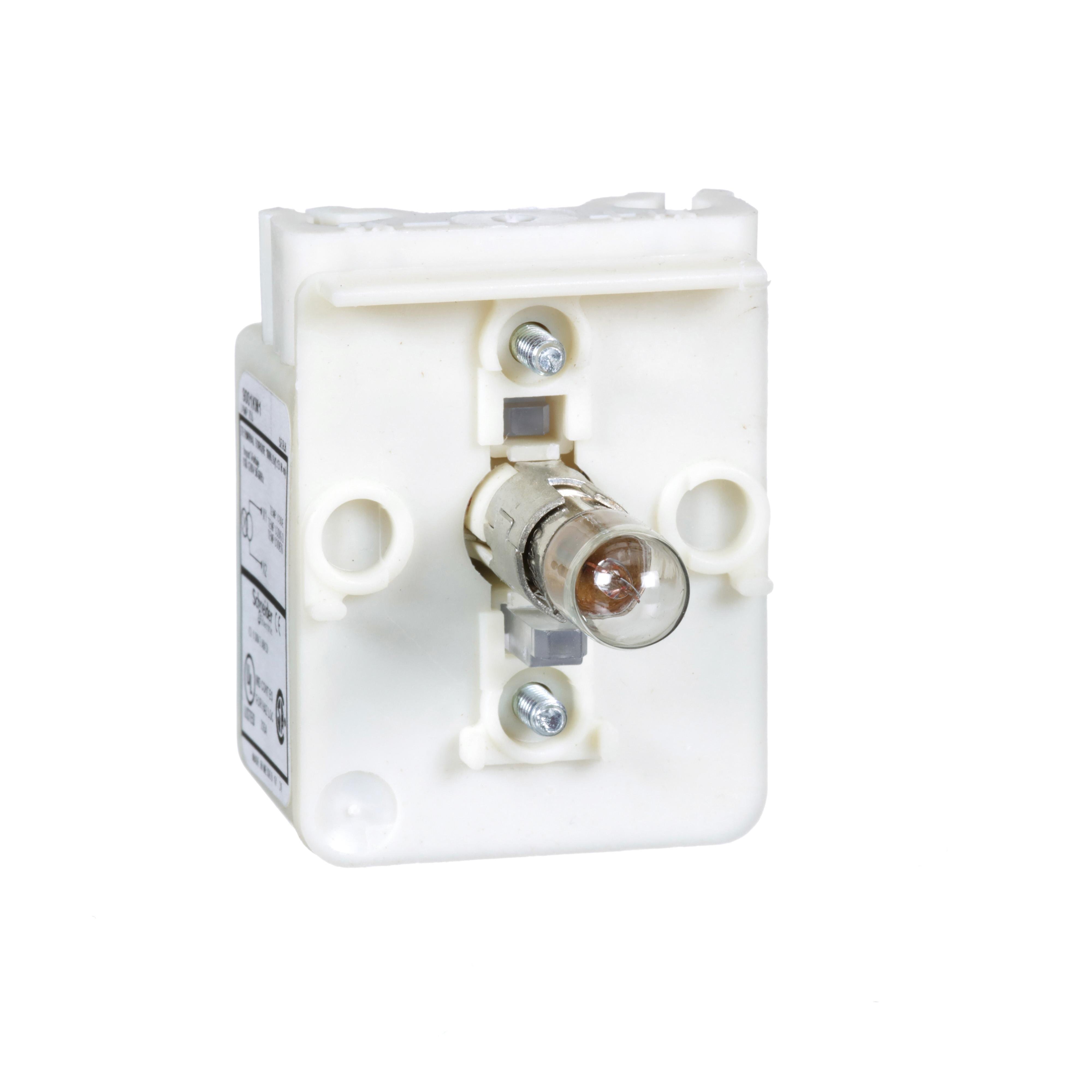 Picture of 9001KM1 - 30mm Push Button, Types K, SK or KX, light module, transformer, 110/120 VAC