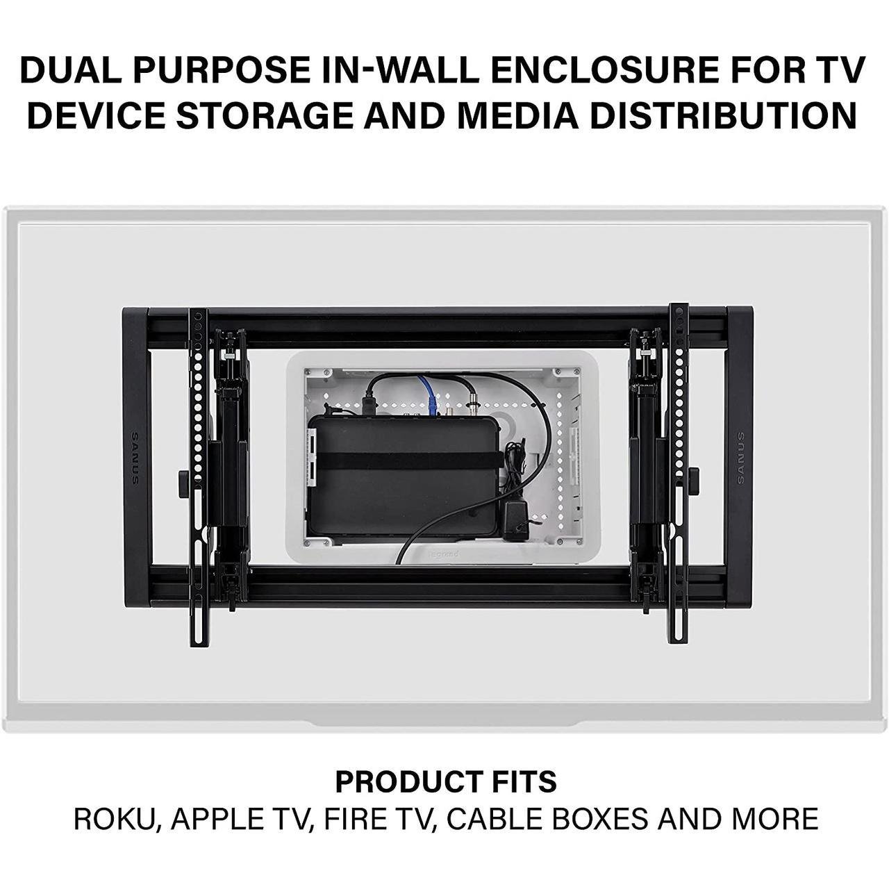 Picture of ENP0905NAV1 - 9-inch Dual-Purpose In-Wall Enclosure with 5-inch Mounting Plate